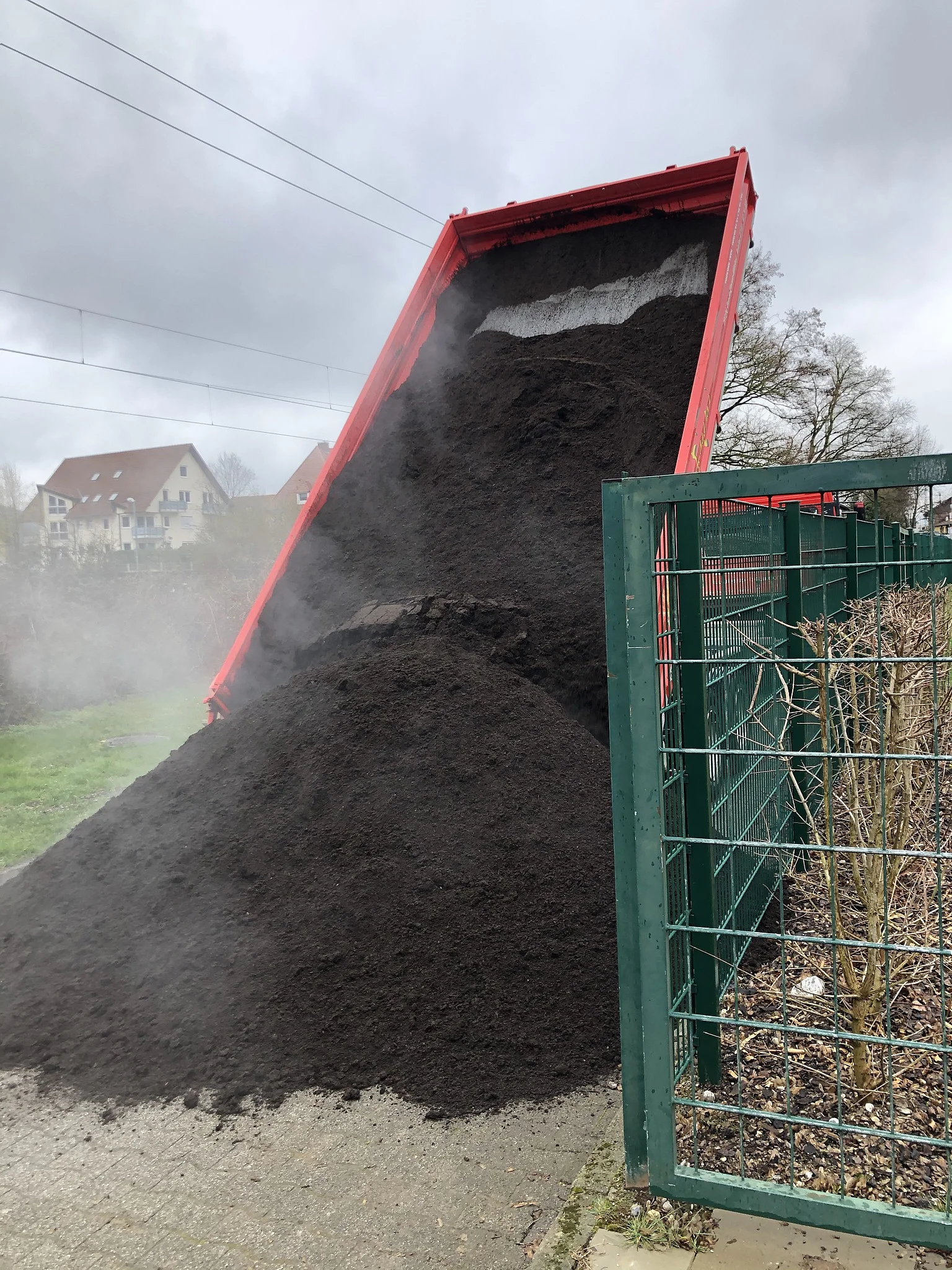 Erdanlieferung