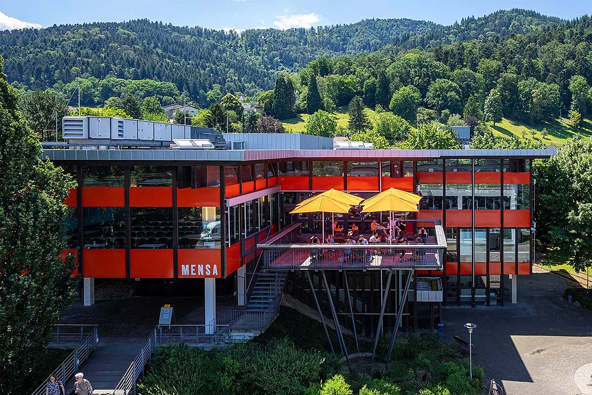 Mensa Außenansicht PH Freiburg