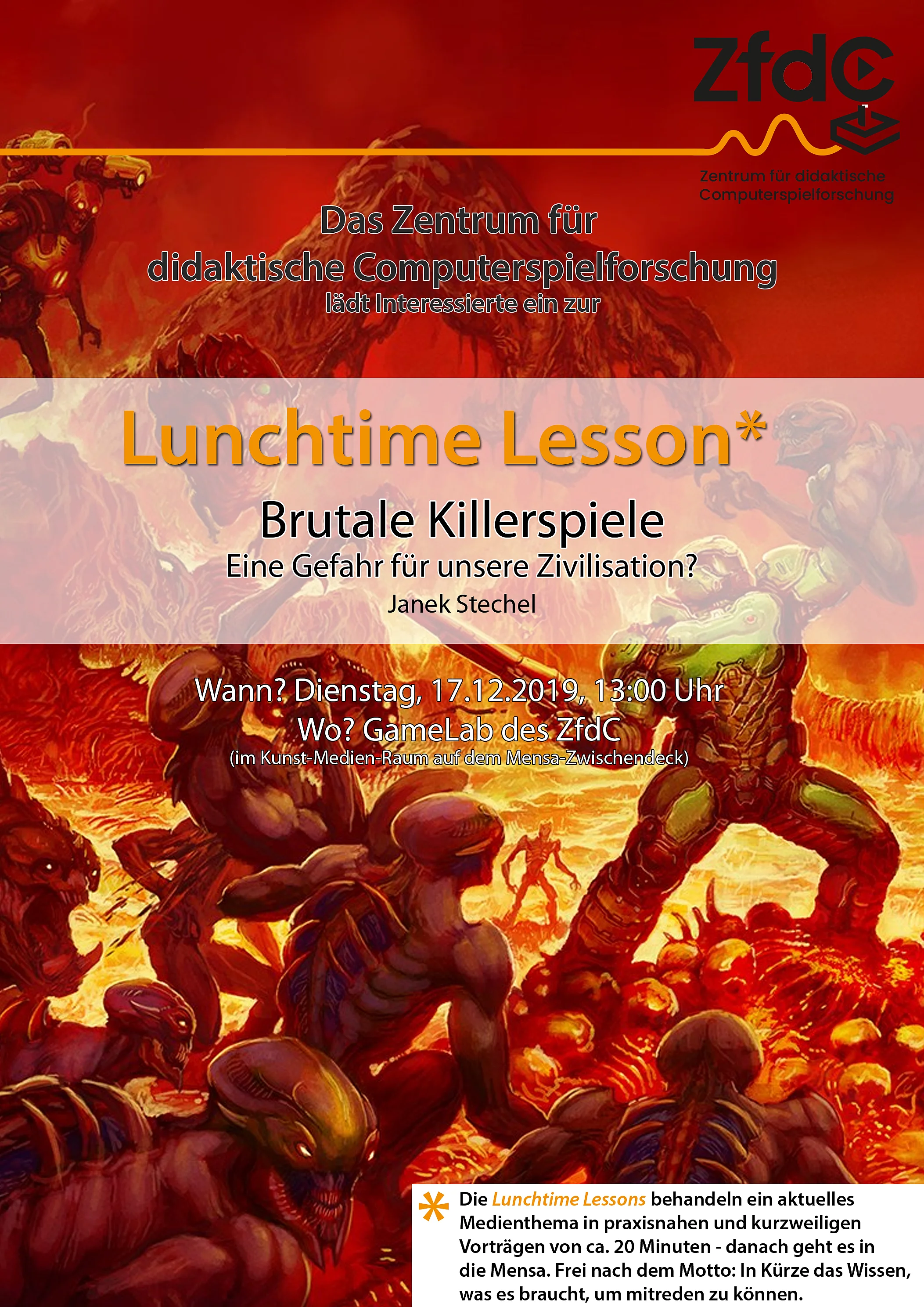 Lunchtime Lesson: Brutale Killerspiele