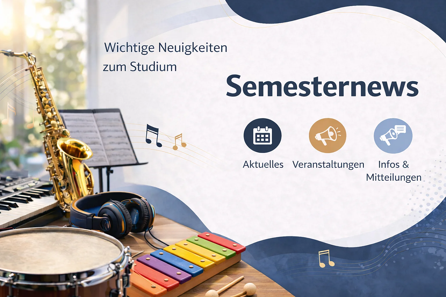 Informationen fürs Musik-Semester