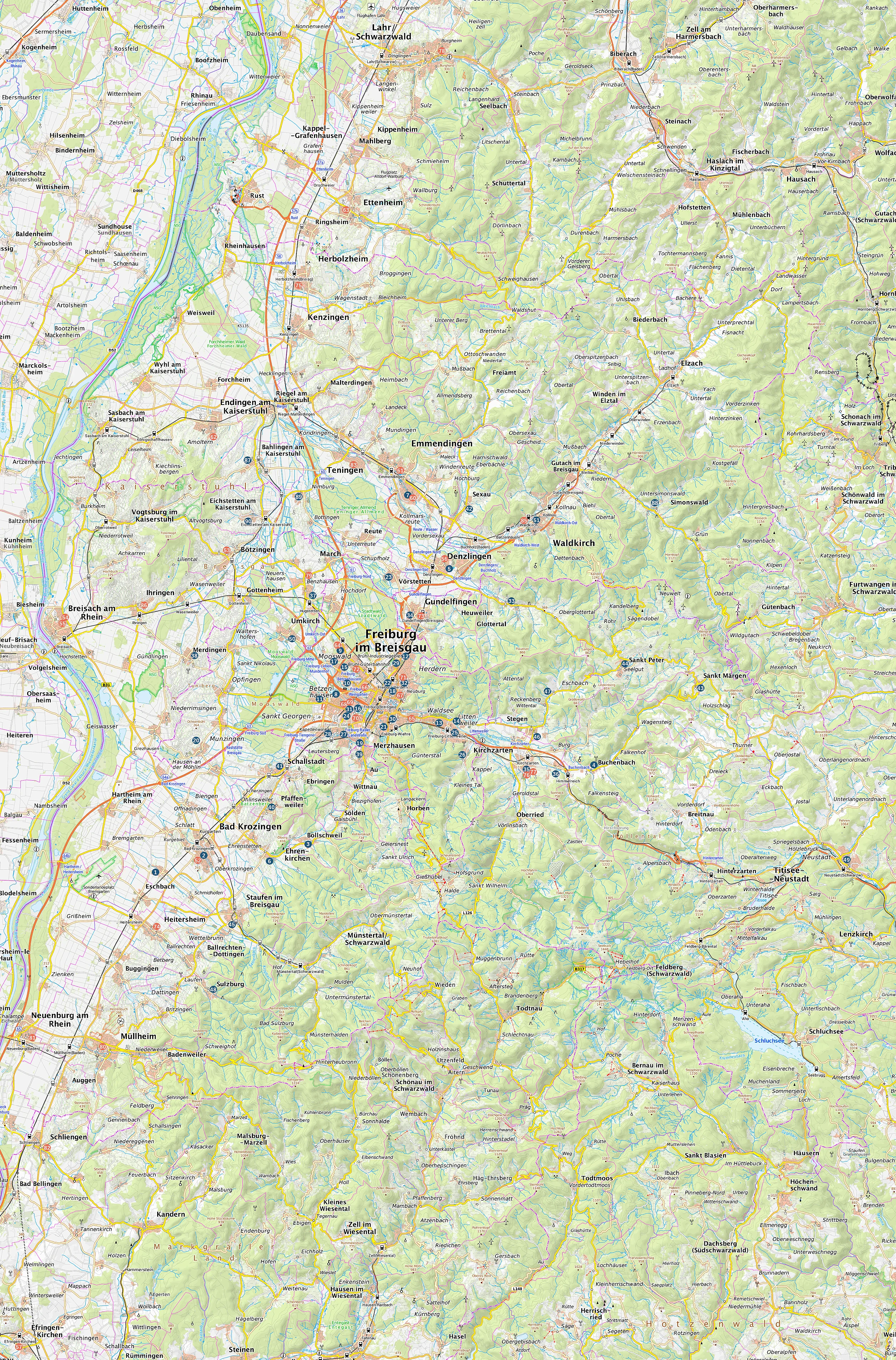 Freiburg & Umland