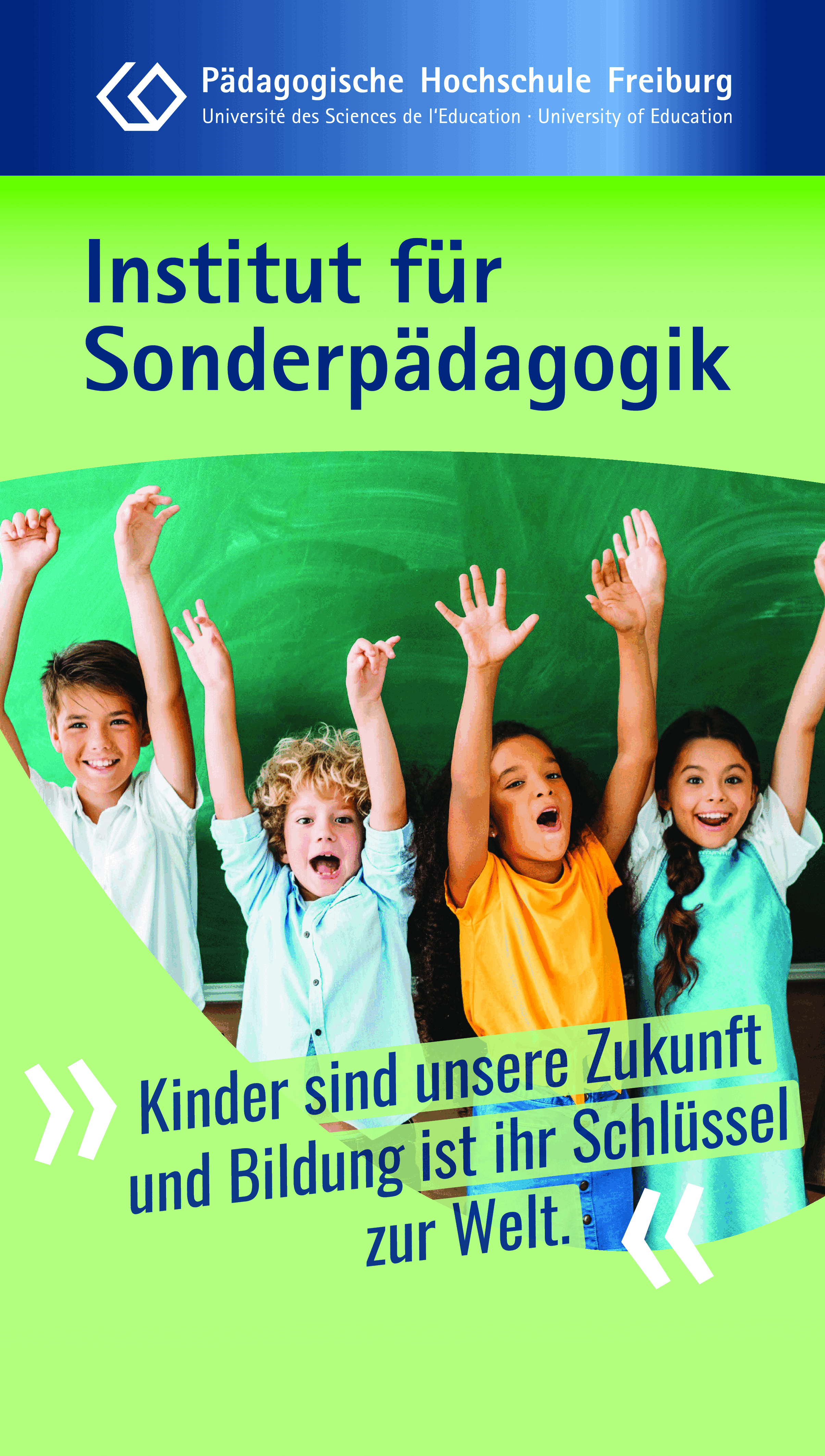 Banner Kinder sind unsere Zukunft