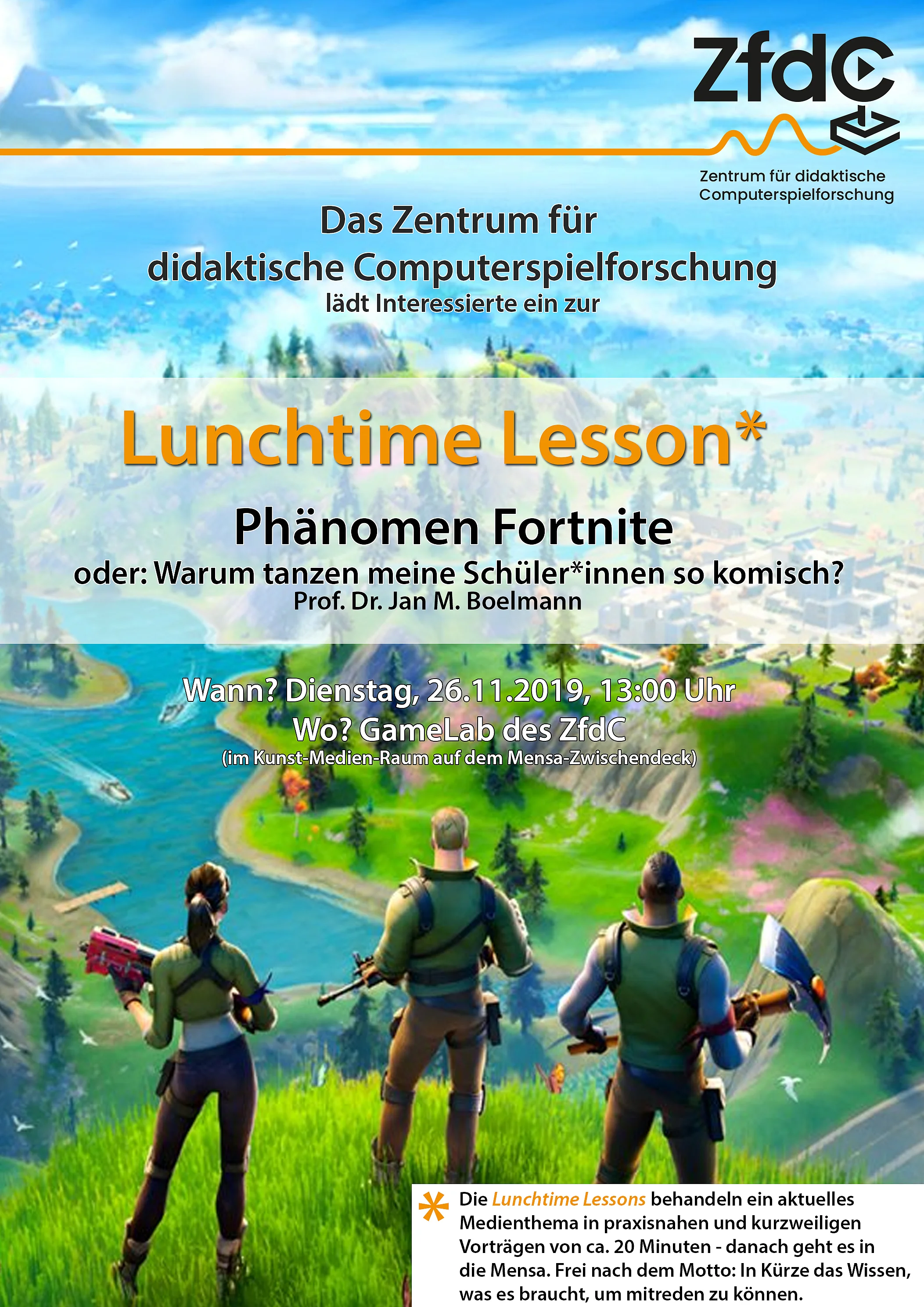 Lunchtime Lesson: Fortnite