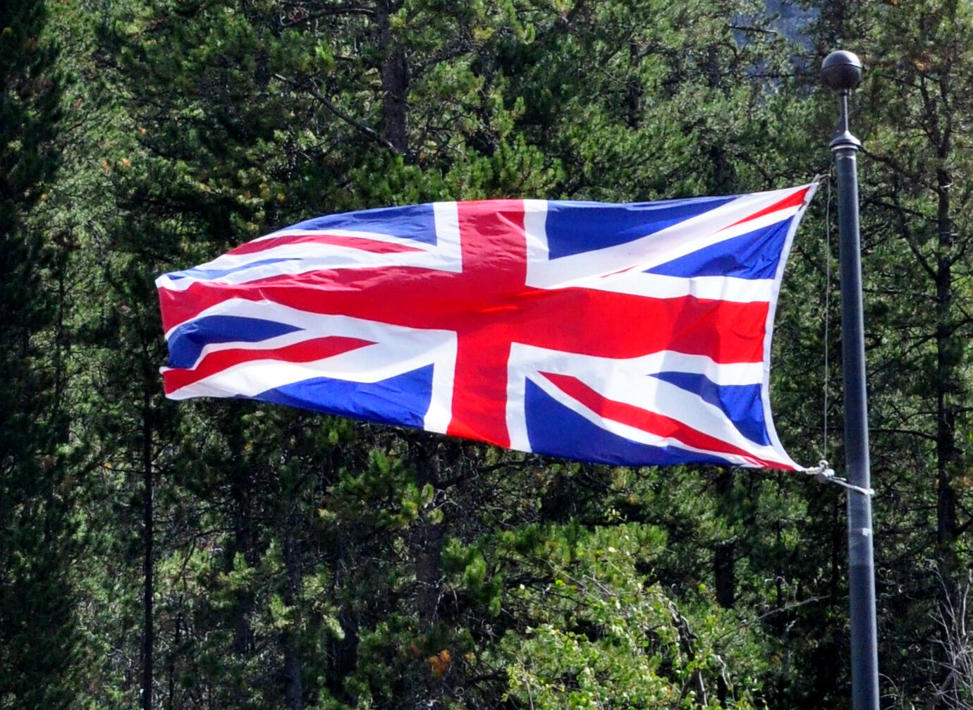 Bild von britischer Fahne