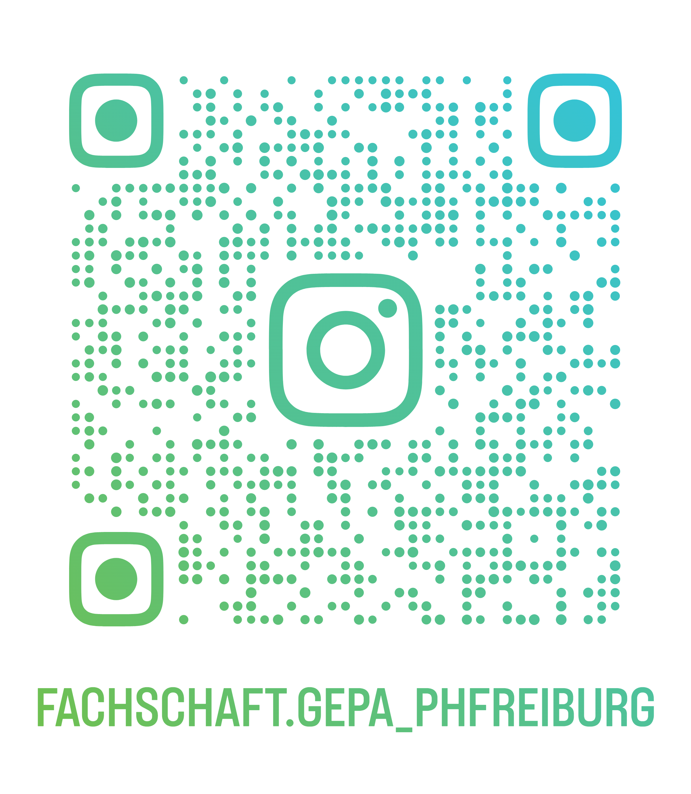 QR-Code zum Instagram-Account der Fachschaft