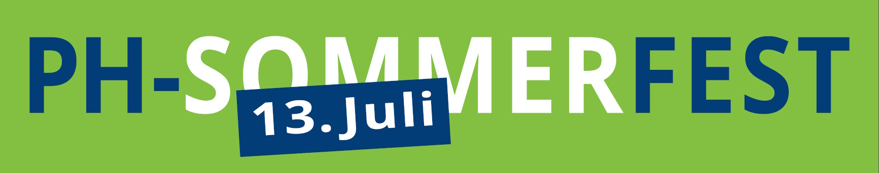 Banner Sommerfest