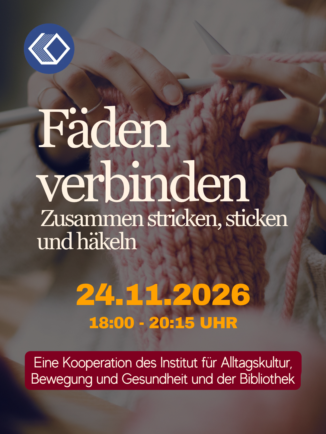 Fäden verbinden - Veranstaltung am 24. November 2026