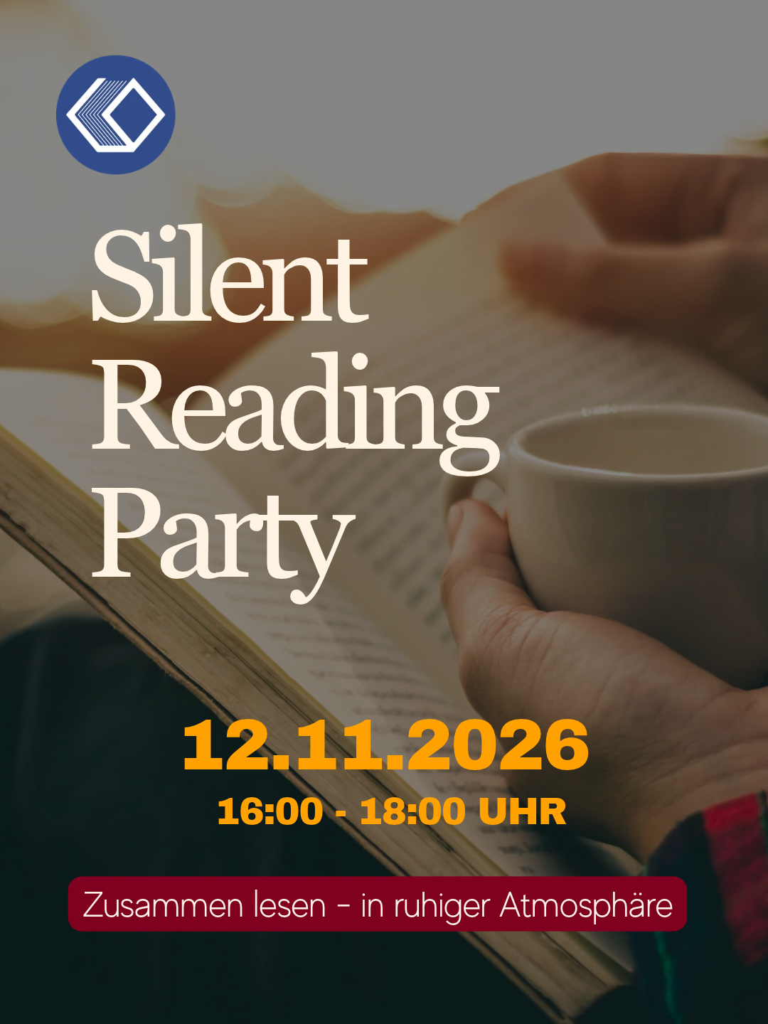 Silent Reading Party am 12. November 2026
