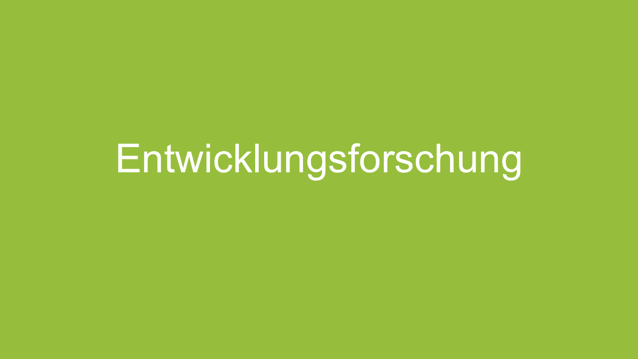 Entwicklungsforschung